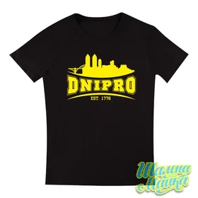 Прикольные футболки: Dnipro Est 1776 black